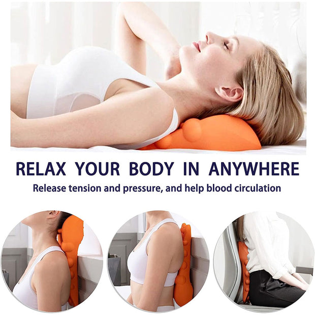 Trigger Point Massager Tool Neck Stretcher Cervical Neck Traction Device Shoulder Stretcher, Trigger Muscle Neck Pain Relief