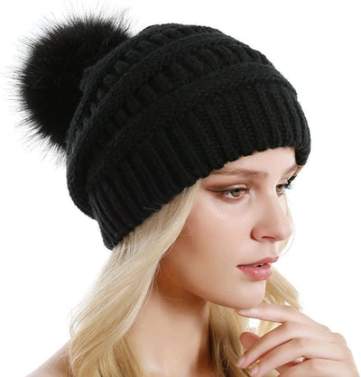 Knitted Casual Beanie Warm Winter Hat